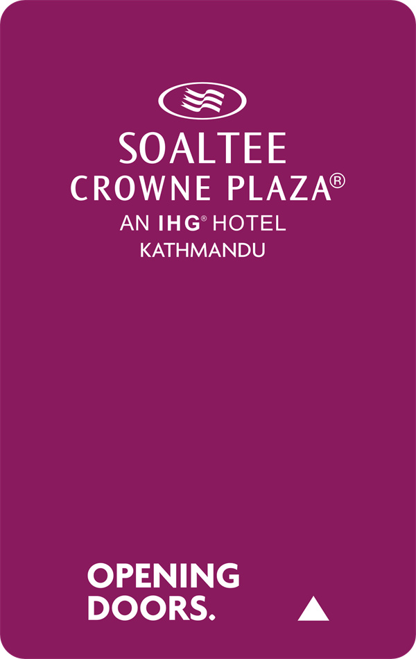 Crowne Plaza Hotel Key Card